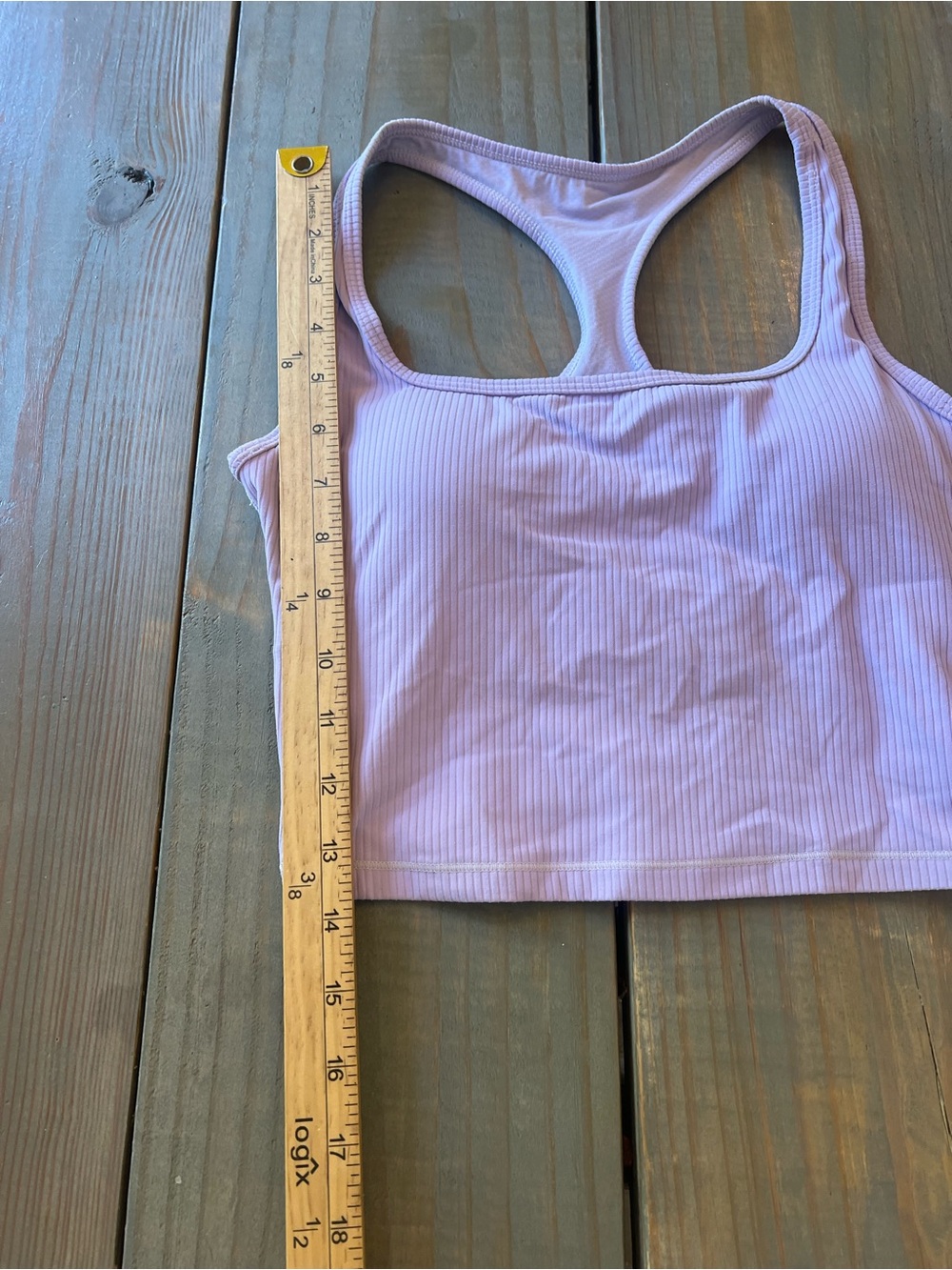 Women’s Racerback Tank Top Ribbed Size S - Picture 4 of 4